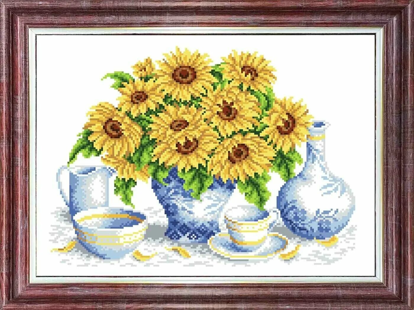 Luca-s подсолнухи b2264. алмазная вышивка наборы подсолнухи. посуда с подсолнухами domenik. мыло подсолнух. набор подсолнух.