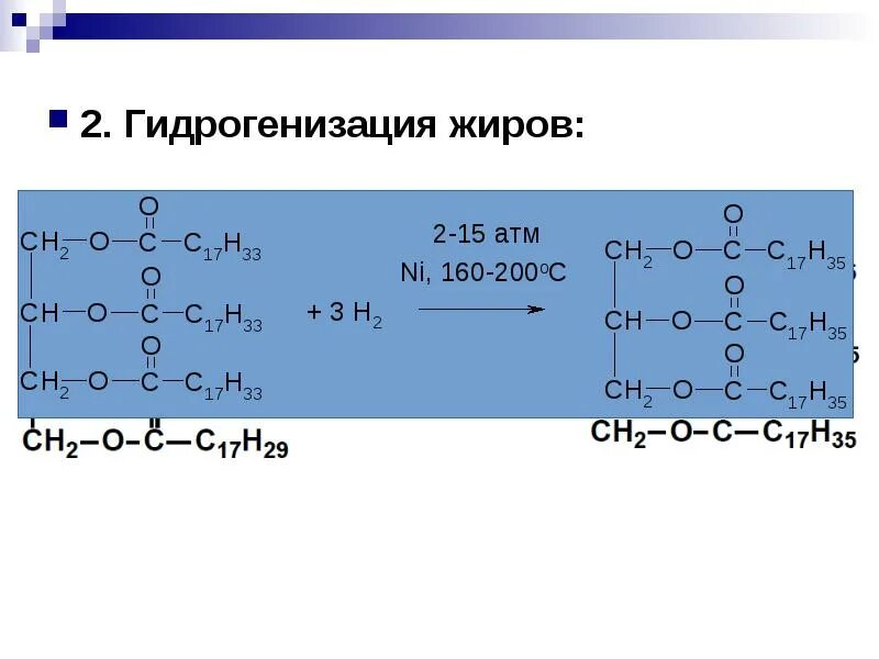 В результате гидрирования жиров. Гидрирование ненасыщенных жиров. Гидрогенизация жиров реакция. Гидрогенизация непредельных жиров. Технологическая схема гидрирования ненасыщенных жиров.