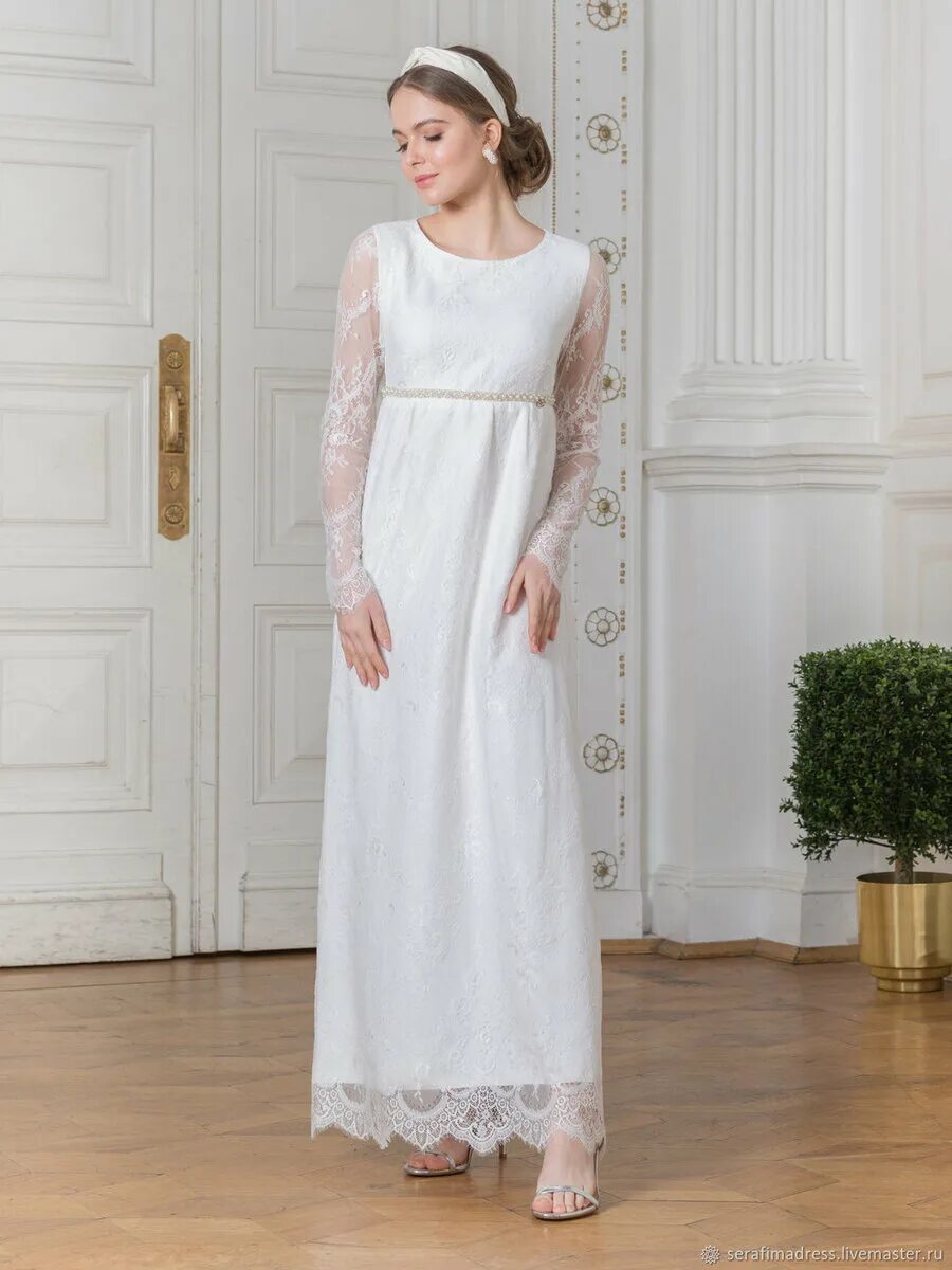 Свадебные платья для венчания в церкви фото "Pamela" #WeddingDress by Novia D'Art, 2014 Collections.  Vinta