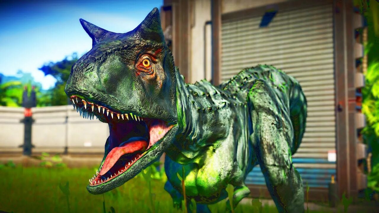 Карнотавр против. Jurassic World Evolution Карнотавр. Maiasaura Jurassic World. Jurassic Park Maiasaura. Carnotaurus Jurassic World Evolution.