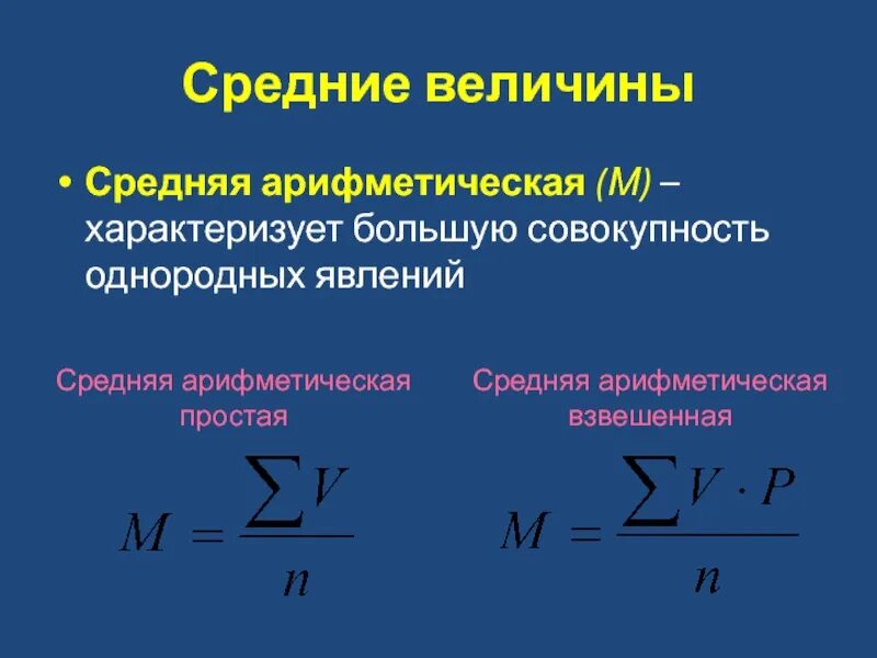 Средняя арифметическая часть первая. Формула вычисление средней арифметической величины. Средние арифметические величины. Средней арифметической взвешенной величины.. Средняя арифметическая взвешенная формула.