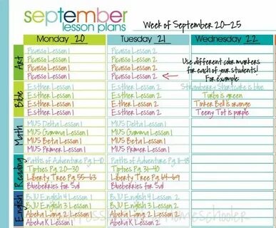 Forest school 7 grade plan