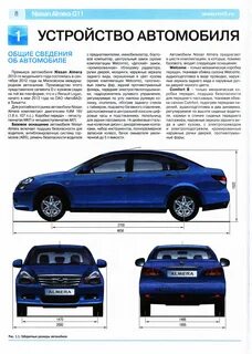 Альмера классик 2008 размеры