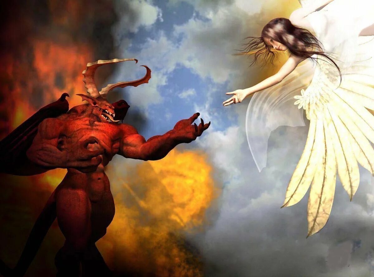 Денница Люцифер Прометей. Люцифер Денница демон. Ангел и демон. Дьявол и ангел.