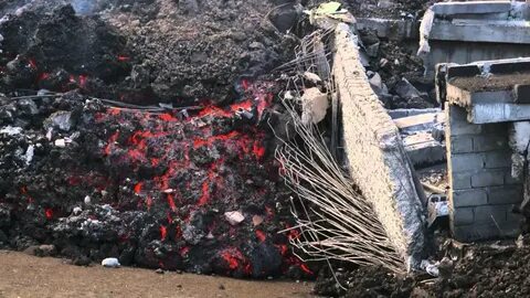 Villagers to cope after the volcano destroyed
