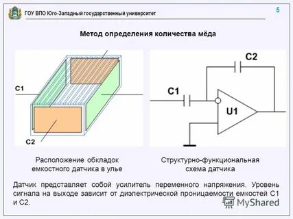 Емкостные датчики расстояния