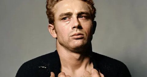 James Dean, part of the 'Torn Sweater' series by Roy Schatt, Dece...