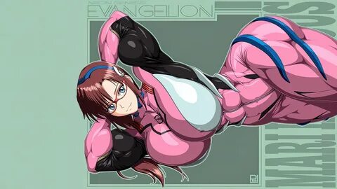 Anime 3840x2160 muscles muscular toned female strong woman anime girls 