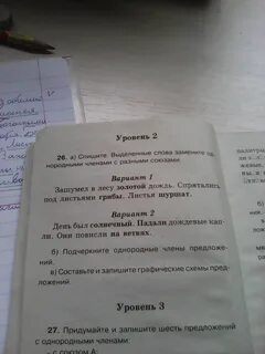 Спиши выделенные предложения
