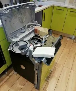 Сломанная посудомойка