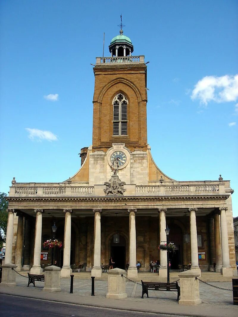 Northampton. Церковь св.Петра в Нортгемптоне. Нортгемптон Церковь всех святых. All Saints Church Northampton. Borough Northampton.