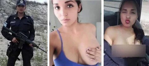 Mexican policewoman Nidia Garcia under fire for topless photo quits job to....