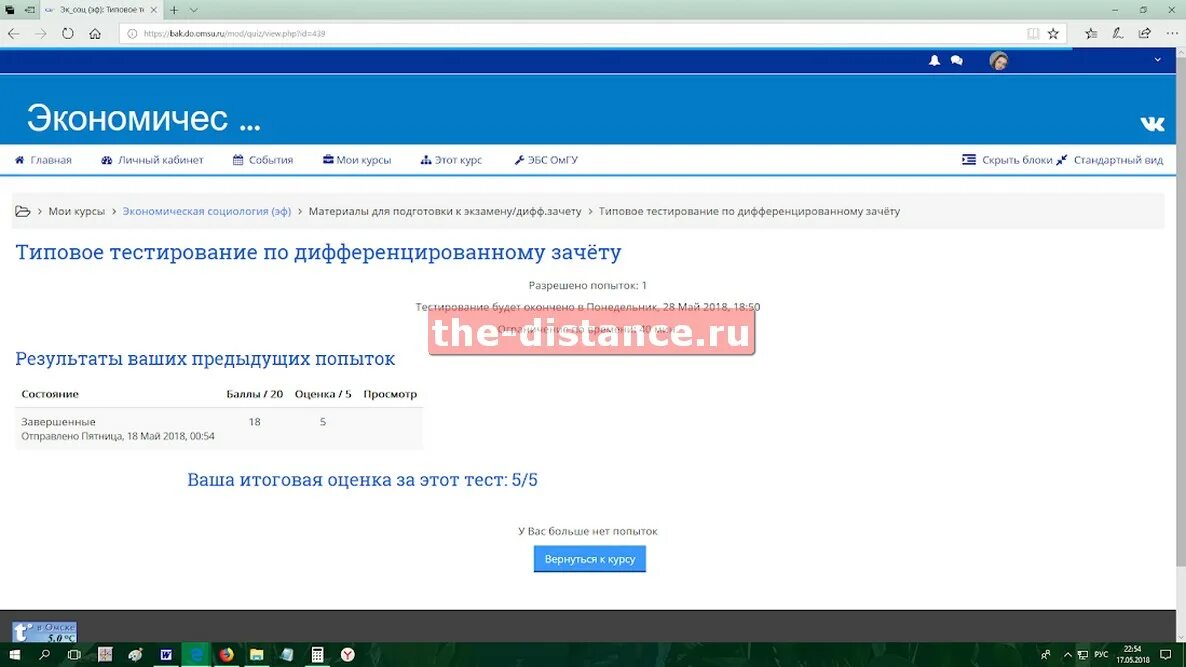 Стандартное тестирование