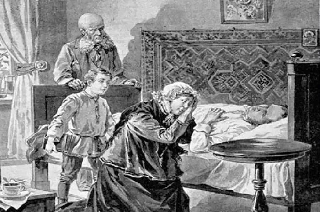 Гибель обломова. Гончаров обломов иллюстрации агафья. Обломов иллюстрации к роману. Гибель обломова. Смерть обломова.