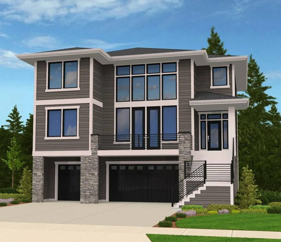 Двухэтажный дом. Трехэтажный дом. Двухэтажные дома. Проекты трехэтажных домов. 3х этажный коттедж.