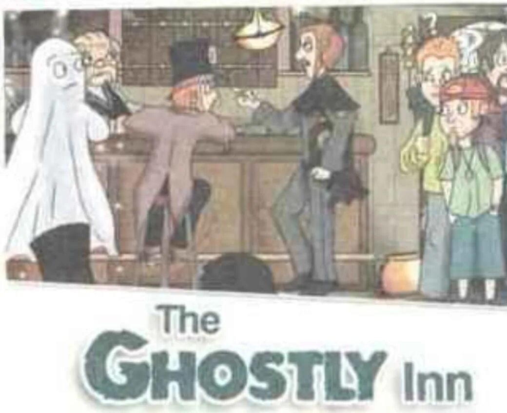 The Ghostly Inn. Spotlight 9 Ghostly Inn. The Ghostly Inn cartoon. Ghostly democrations book Jameson negry.