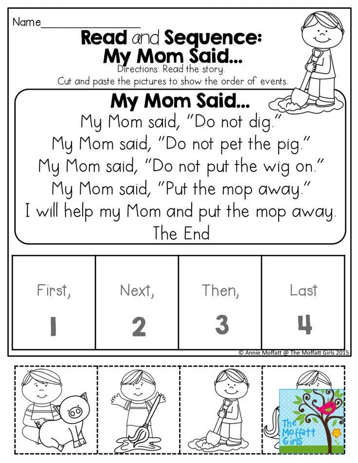 Sequencing Worksheets. Sequence of events Worksheets. Cut and paste reading Worksheets. Stories for Kindergarten.