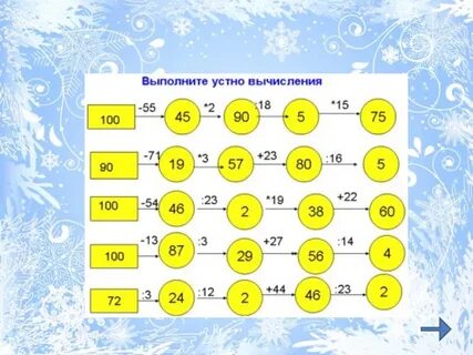 Новогодняя математика