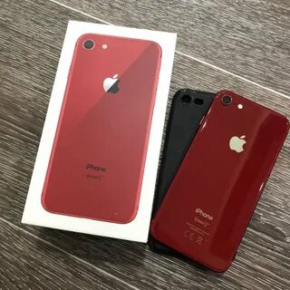 Apple 8 красный