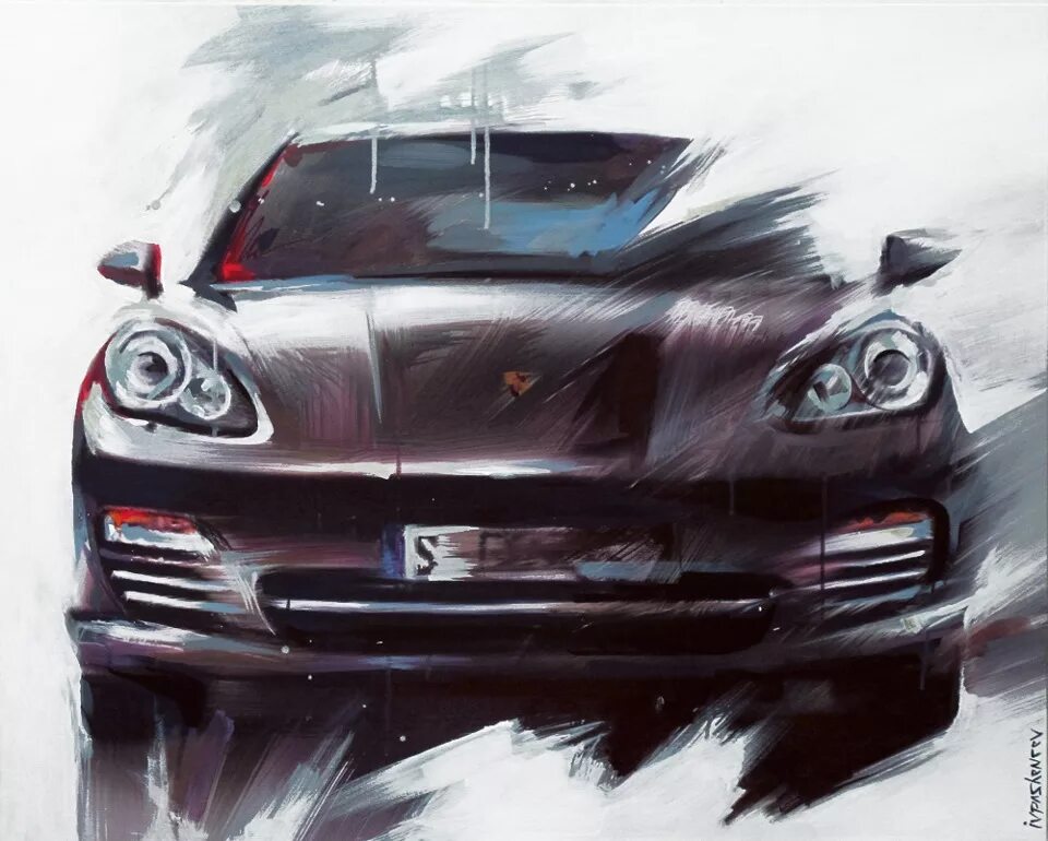 Автомобиль в искусстве. Порше 911 1980 art. Porsche art. Картина по номерам порше. Машины арт порше.