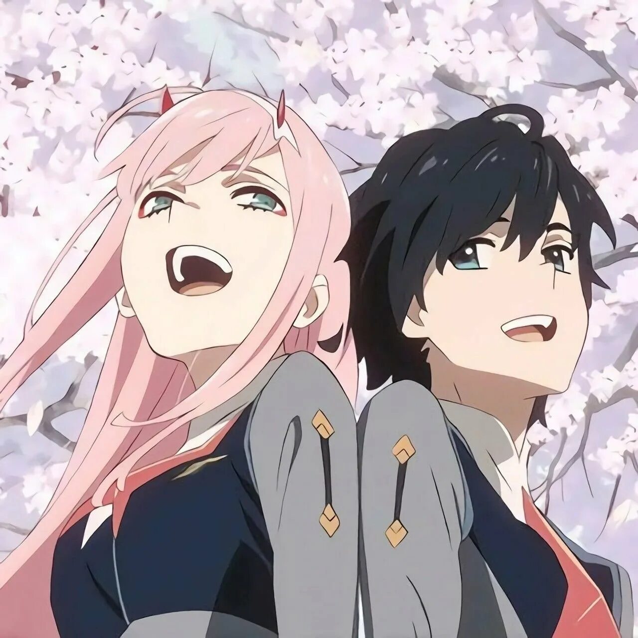 Darling in the franx. Darling in the franxx 002 и хиро.