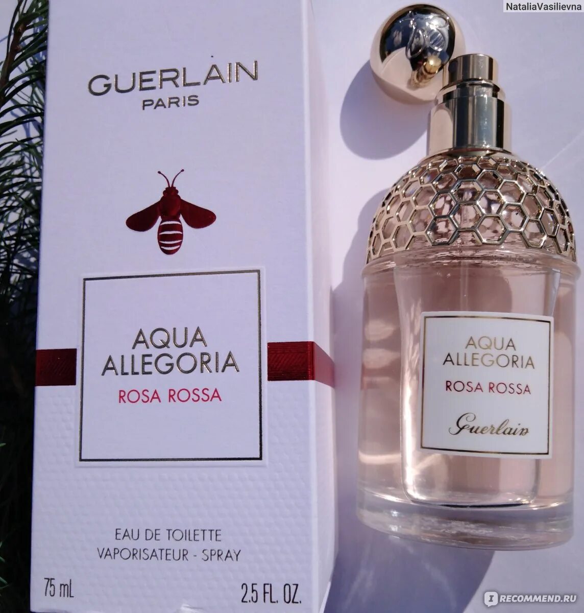 Guerlain Aqua Allegoria "Rosa Rossa" EDT 75 ml. Guerlain Aqua Allegoria Rosa Rossa Red.