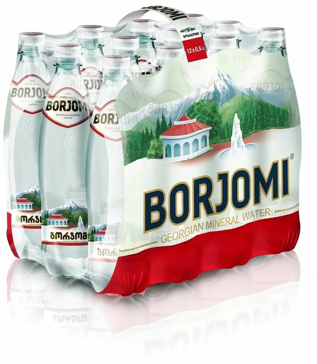 Боржоми упаковка 0.5. Borjomi 0.5 ПЭТ. Палетка Боржоми. Боржоми, 0,5 л, ПЭТ (12 шт.). Вода боржоми купить