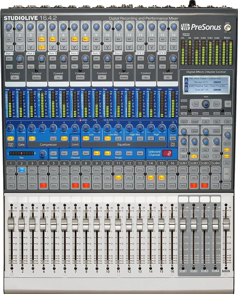 Mixer newspaper. Цифровой пульт Пресонус STUDIOLIVE 16. Микшерный пульт PRESONUS STUDIOLIVE 16.4.2. Цифровой пульт PRESONUS STUDIOLIVE. PRESONUS 16.4.2.