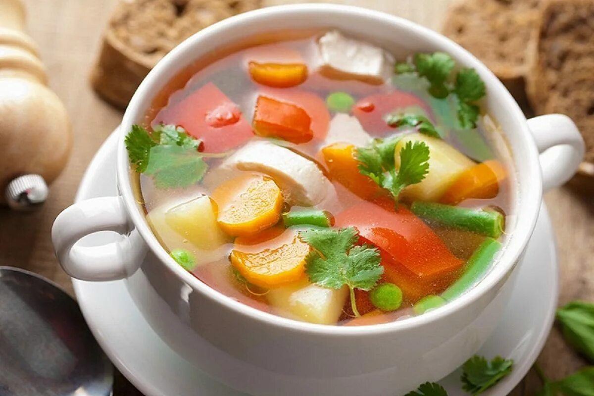 Суп из овощей. Овощной суп. для супа. vegetable soup photo.