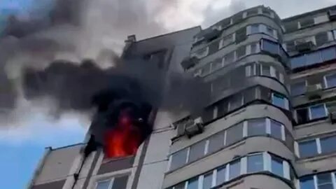 Пожар в москве на тульской