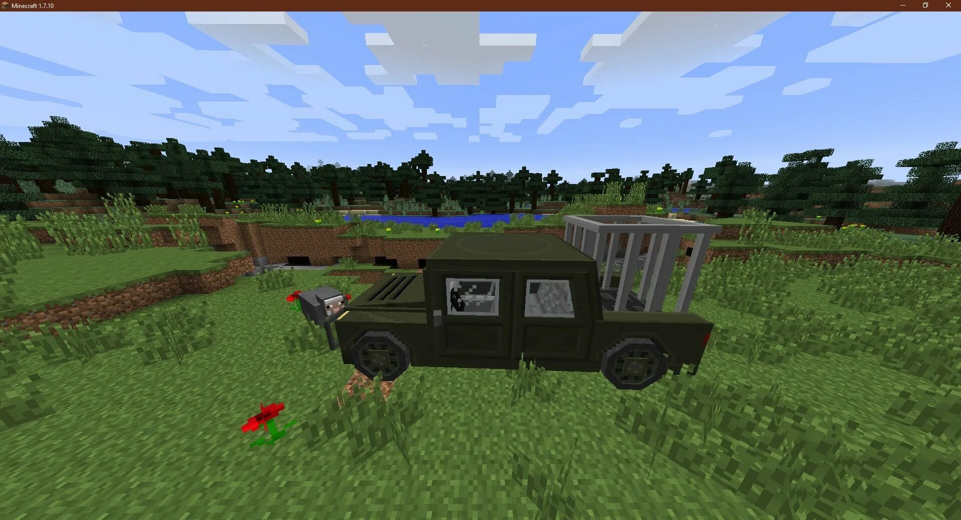 Jurassic Craft vehicles Mod [1.7.10]. УАЗ 469 майнкрафт мод. ГАЗ 3307 мод для майнкрафт пе. Пак Хаммер 1 12 2. Военные майнкрафт 1.7 10