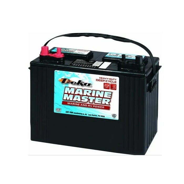 Master batteries. Аккумулятор тяговый Deka dc27. Аккумулятор Лодочный Deka Marine Master dc27 DT 105 Ач тяговый. Deka аккумулятор Deka dc27 DT. Marine Master аккумулятор dc27.