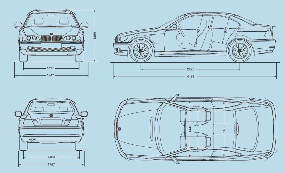 Размеры бмв е36. БМВ 5 е39 габариты. Габариты БМВ е39. BMW e39 габариты. БМВ е39 длина кузова.