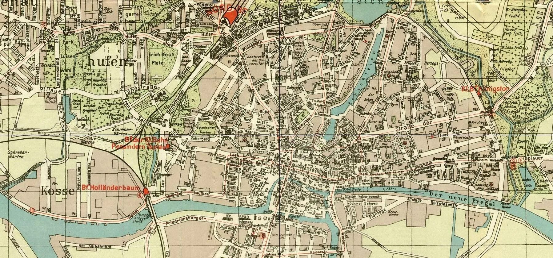 Карта центра Кенигсберга Калининград. Центр Калининграда на карте. Калининград на карте. Кенигсберг районы города.