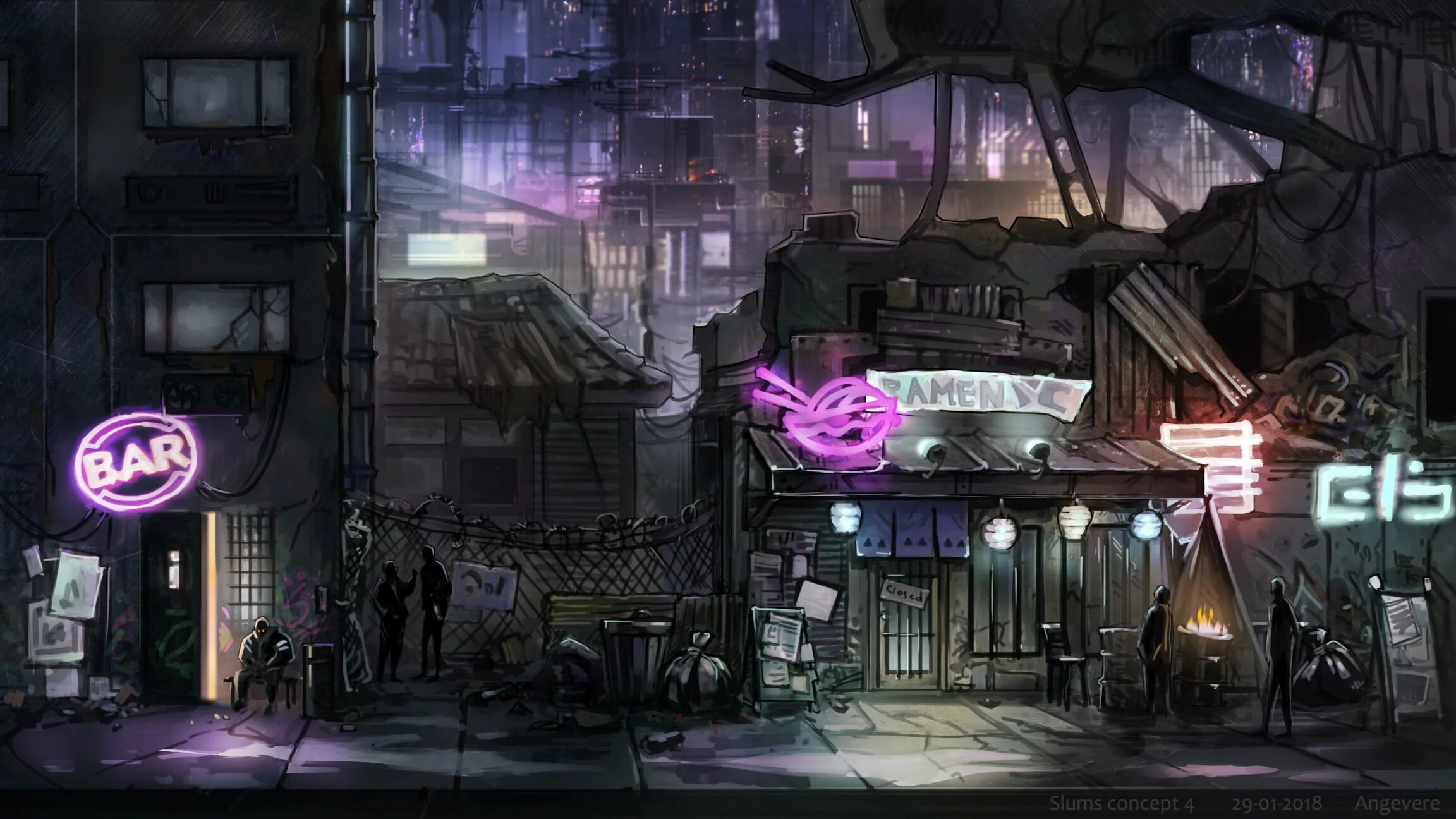 Cyberpunk store