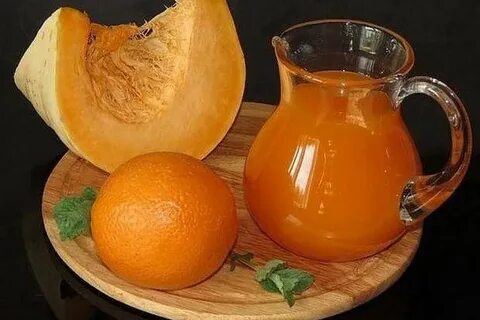Как приготовить тыквенный сок без мякоти
