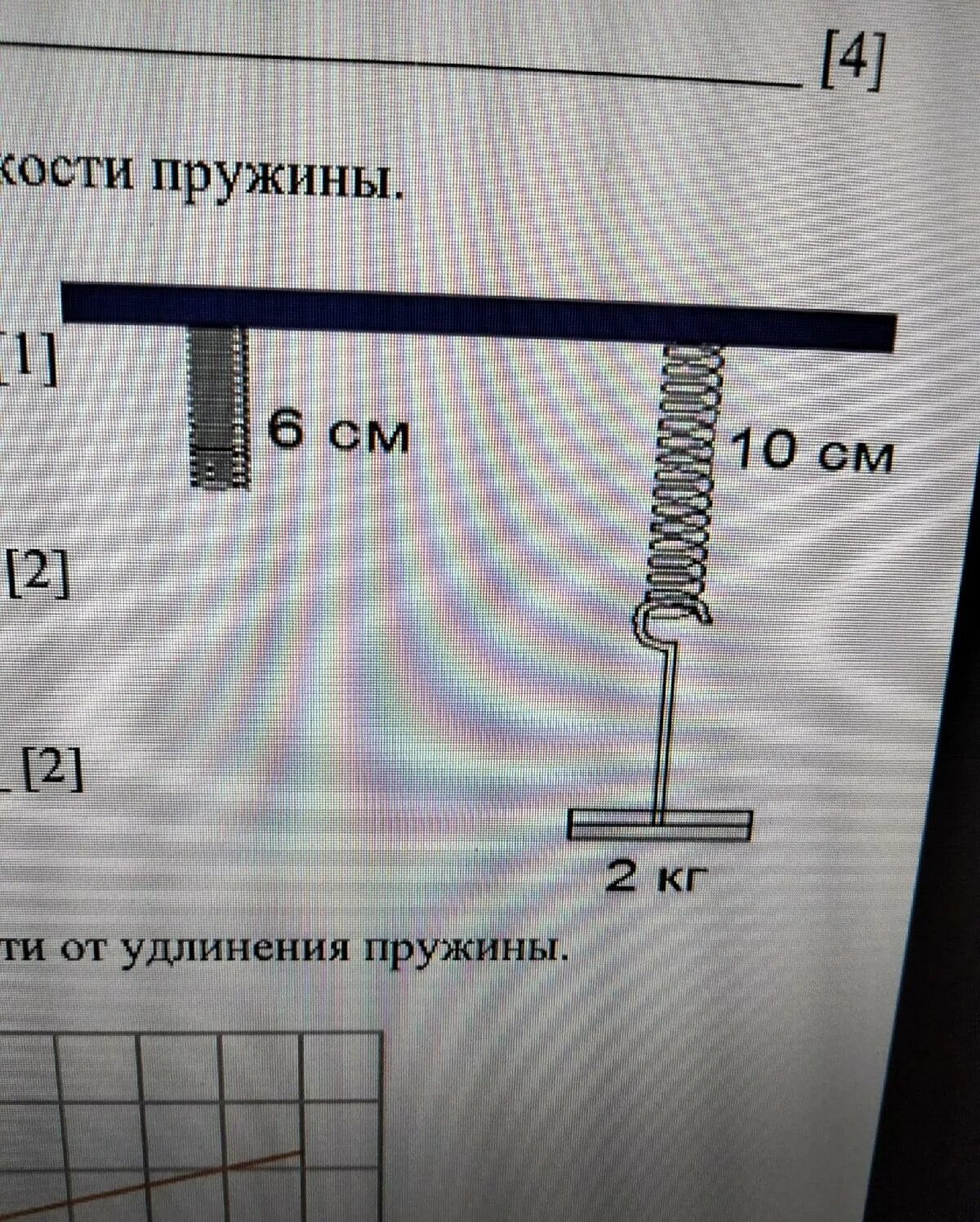 Определите удлинение пружины. Статическое удлинение пружины. Удлинение пружины формула. Расчет удлинения пружины.