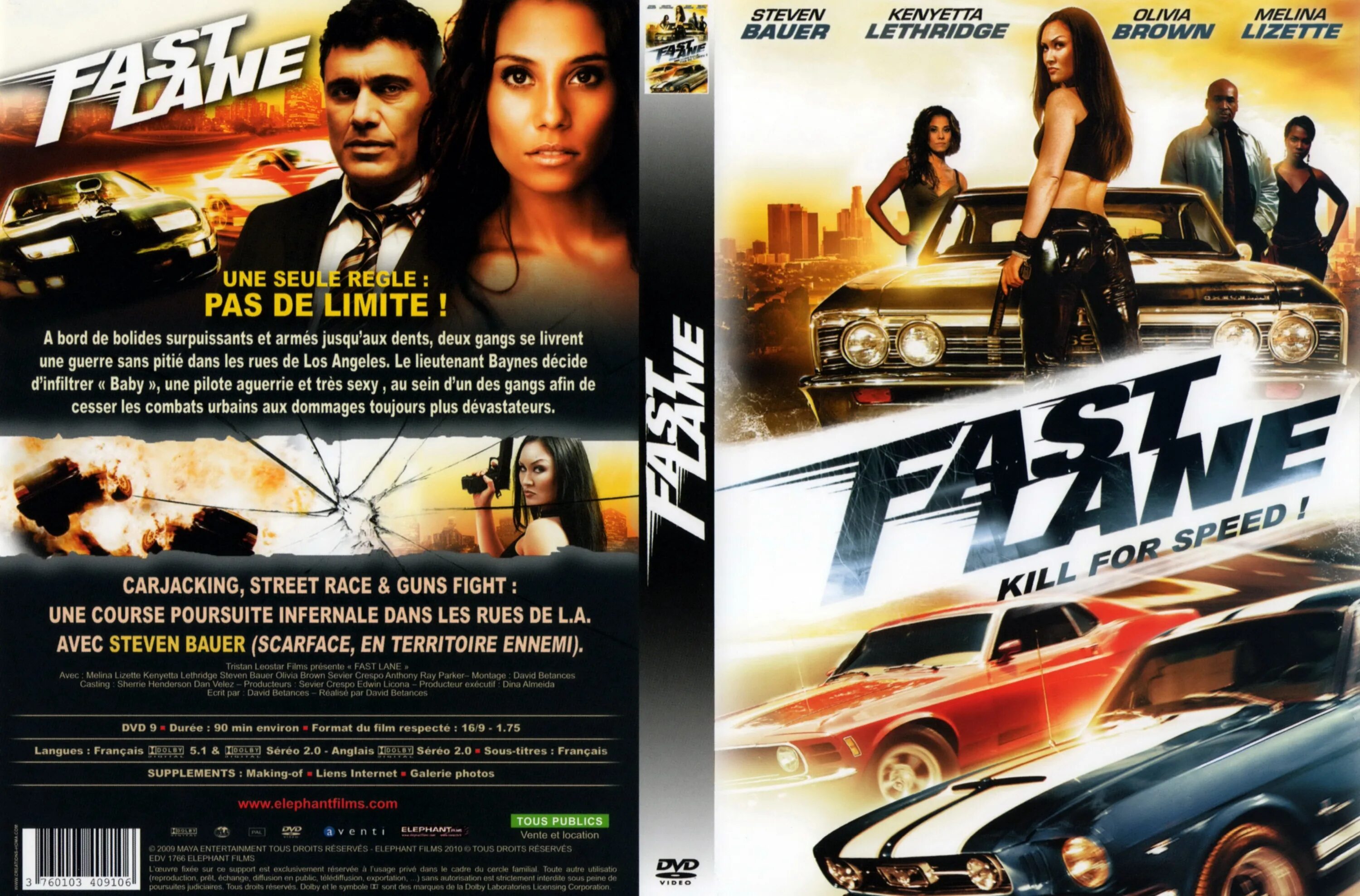 Fast Lane. Faster 2010 DVD Cover. Fast lane 2