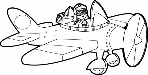 Best Airplane Drive Children Coloring Page - Wecoloringpage Pagine da colorare p