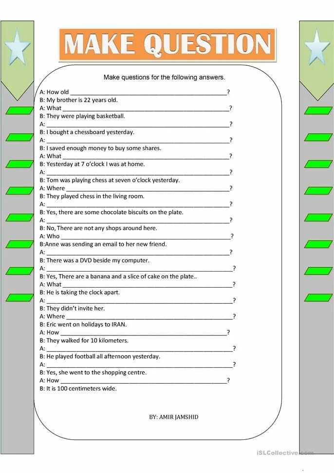 Make up questions to the answers. Вопросы Worksheets. Make questions Worksheets. Making questions Worksheets. Worksheet for questions.