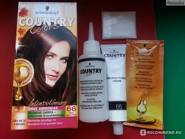 Краска для волос страна производитель. Schwarzkopf Country Colors краска. Schwarzkopf Country Colors 66. Краска для волос от шварцкопф Кантри Колорс 58.