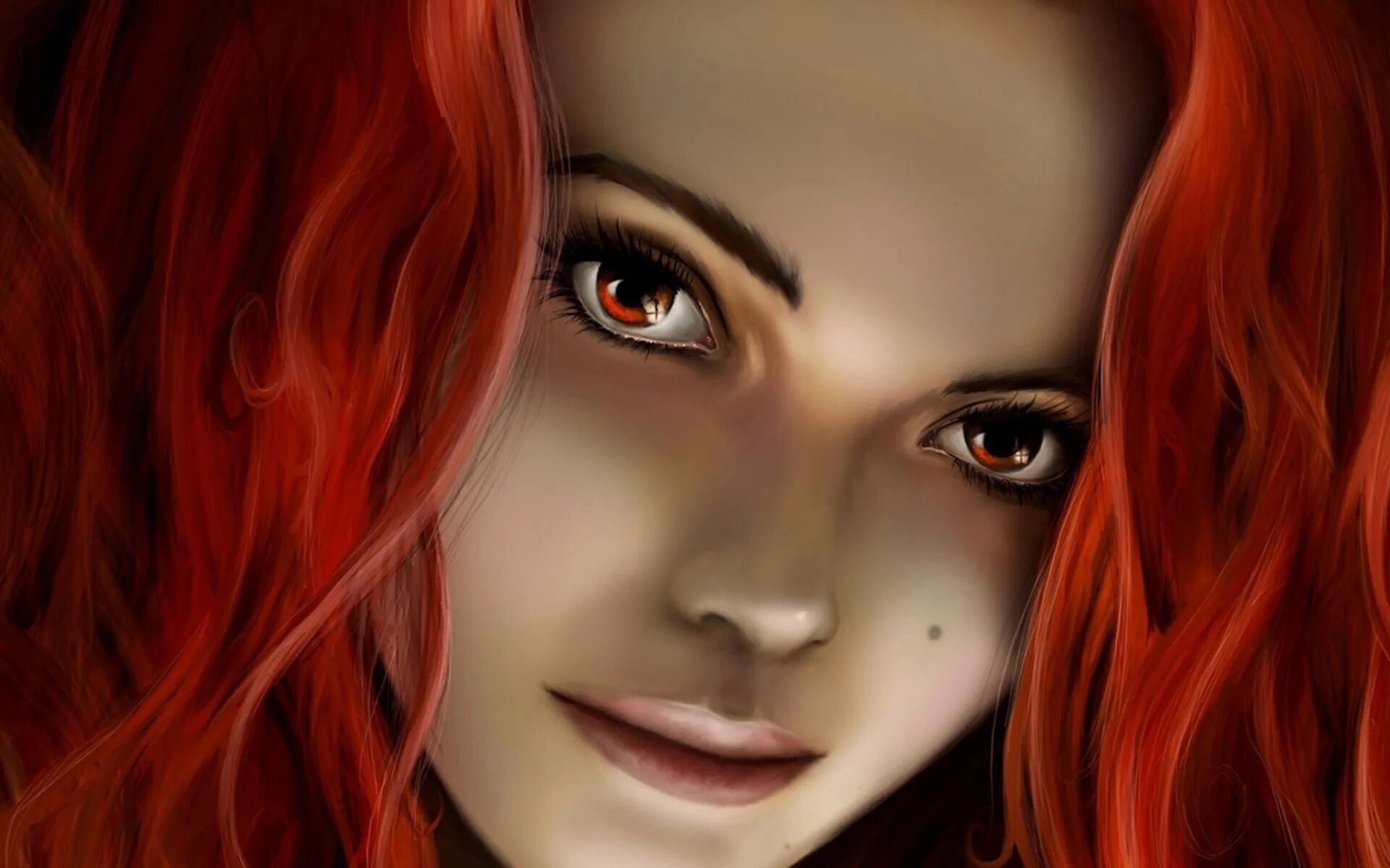 Рыжая бестия читать. Девушка с рыжими волосами фэнтези. Ведьма с рыжими волосами. Девушка с рыжими волосами арт. Рыжая девушка с зелеными глазами арт.