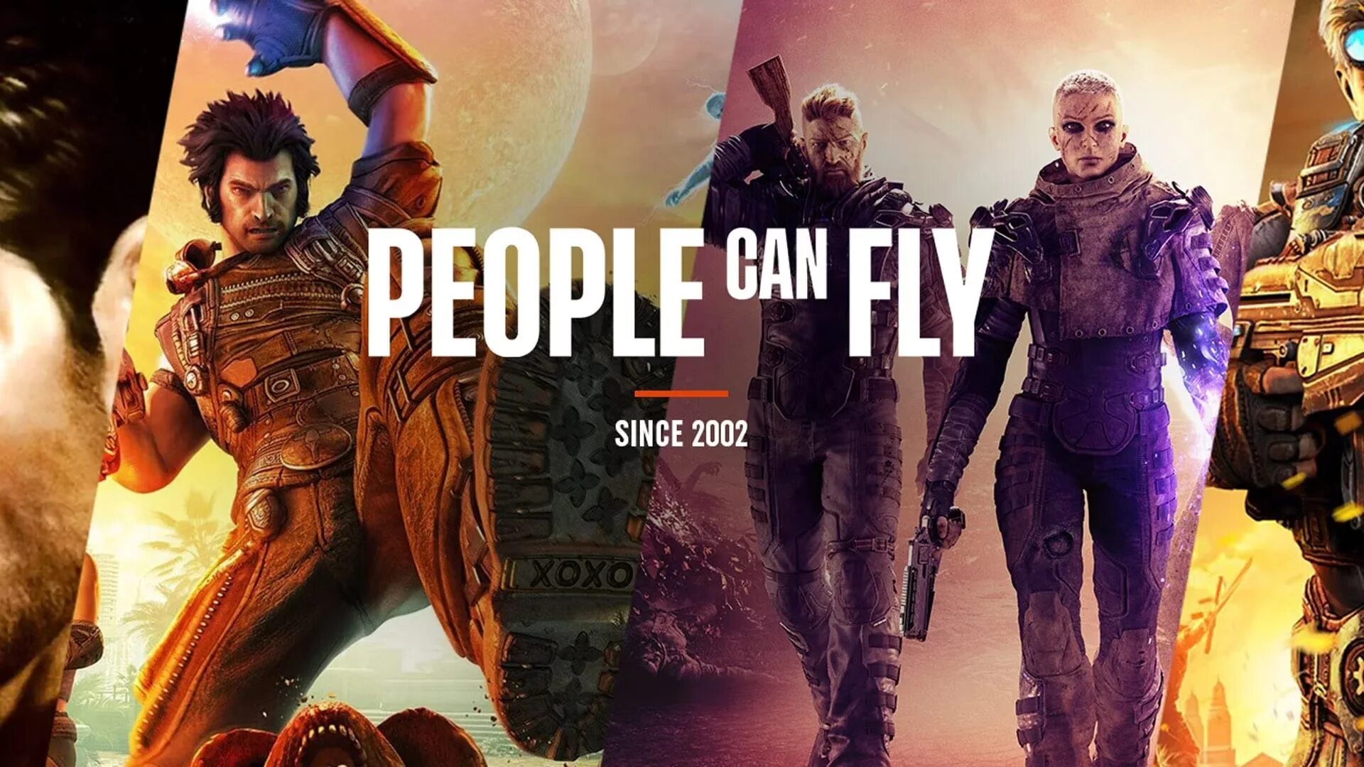 The people could fly. People can Fly игры. Bulletstorm people can Fly. People can Fly logo. Gears of War Judgment people can Fly.