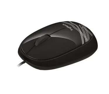 Мышь logitech usb черный