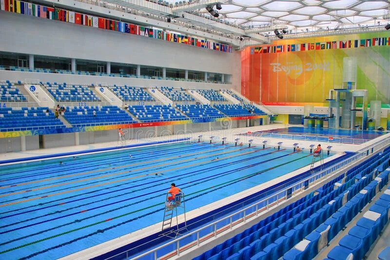 Пекинский национальный плавательный комплекс «водяной куб». Бассейн пекин. Национальный центр водных видов спорта в пекине. Пекинский национальный плавательный комплекс, китай. Национальный плавательный комплекс (пекин, китай).