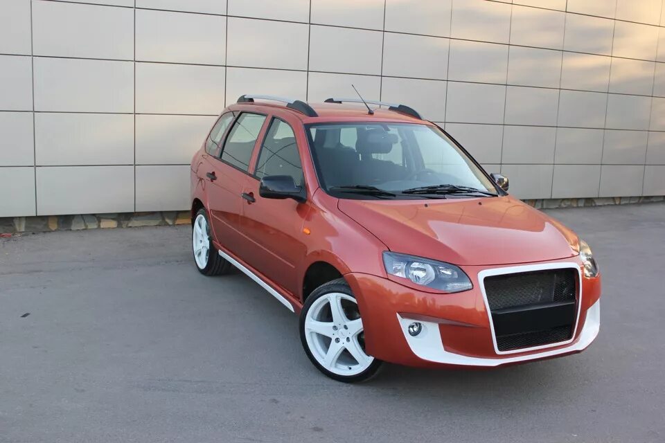 Лада калина универсал тюнинг фото Охлаждение для усилителя + Разводка питания Lada Калина 2 универсал, 1,6 л, 20