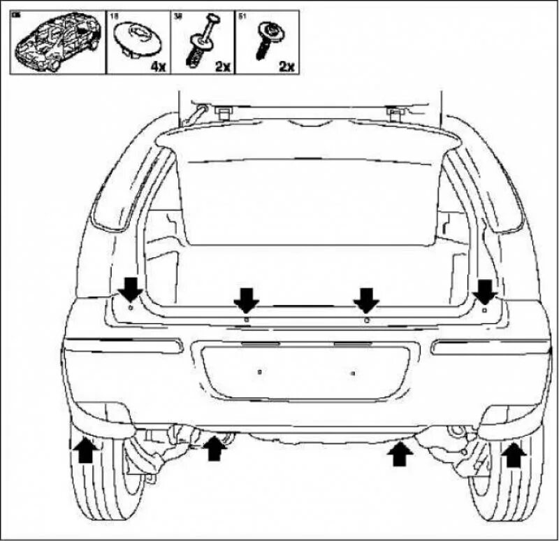 Opel corsa как снять. Снятие заднего бампера Опель Корса с 2003. Opel Corsa c задний бампер. Крепление заднего бампера Опель Корса. Opel Corsa ц снятие заднего бампера.