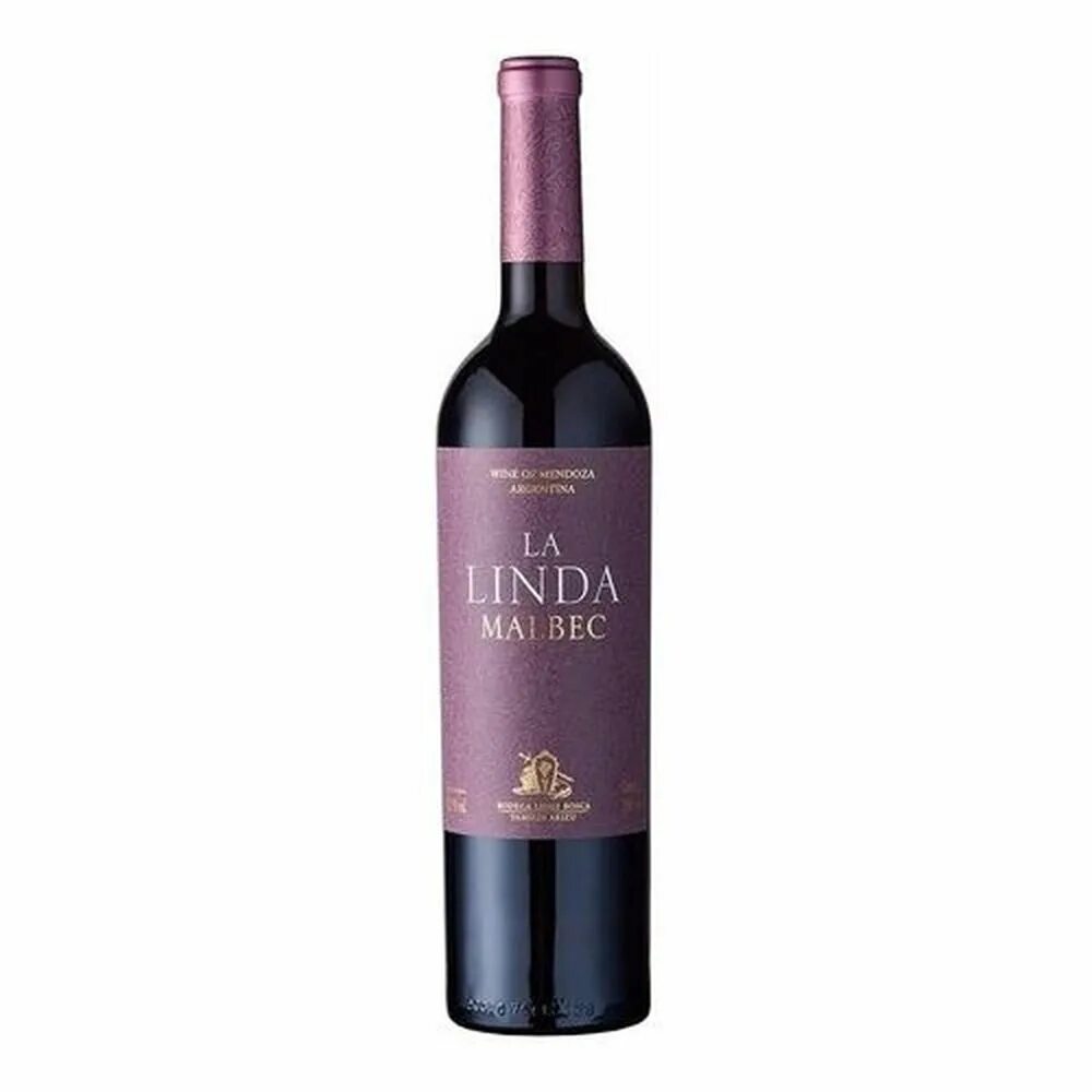 Сухое вино la Linda Malbec. Finca las Moras Malbec красное сухое 0,75 л. Luigi bosca