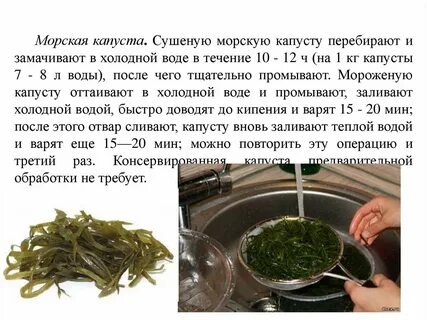 Сколько морской капусты в день
