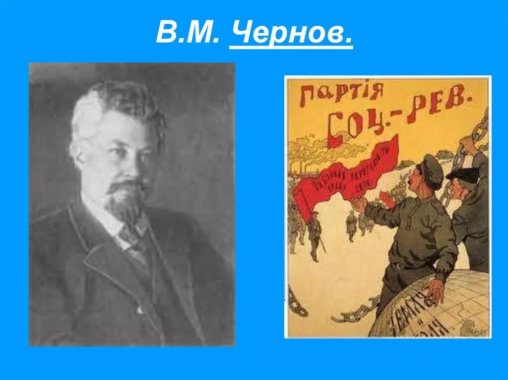 Чернов какая партия. Чернов 1917. В М Чернов. Чернов Лидер партии.